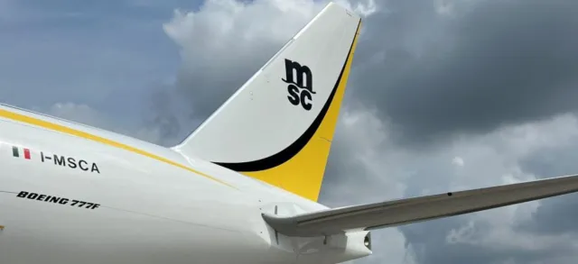 A Malpensa il nuovo Boeing 777F di MSC Air Cargo: pronto a volare verso Hong Kong