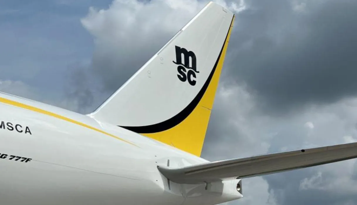 A Malpensa il nuovo Boeing 777F di MSC Air Cargo: pronto a volare verso Hong Kong