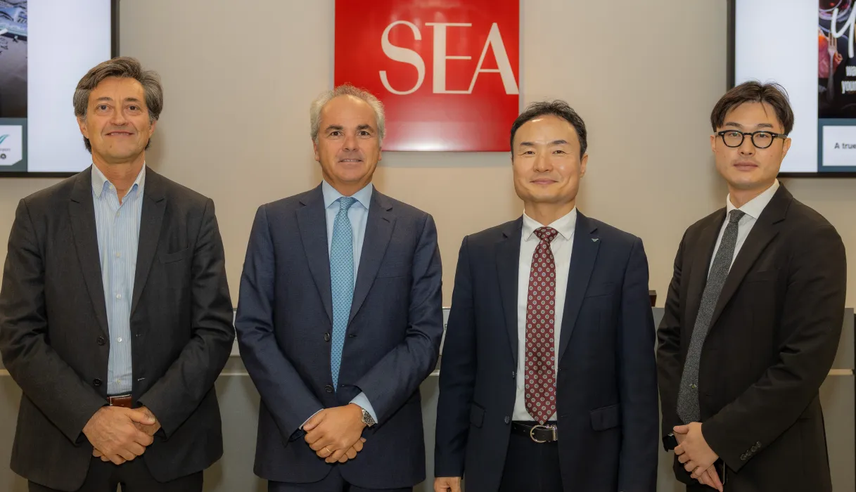 L’Aeroporto di Incheon in visita a Malpensa Cargo City